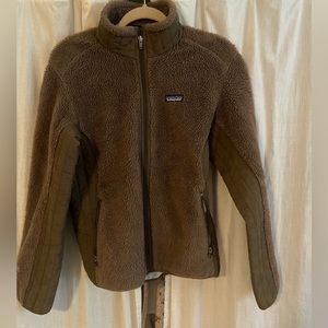 Patagonia synchilla brown zip up